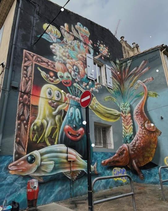 Ferienwohnung Le Nid Douillet Nîmes Exterior foto